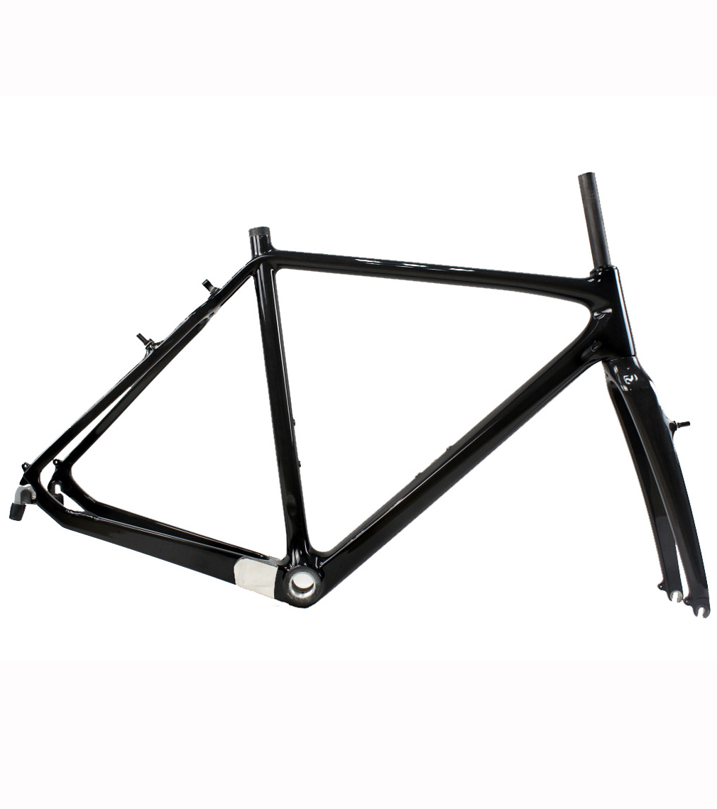 Carbon V Brake Cyclocross Bike Frameset FT036