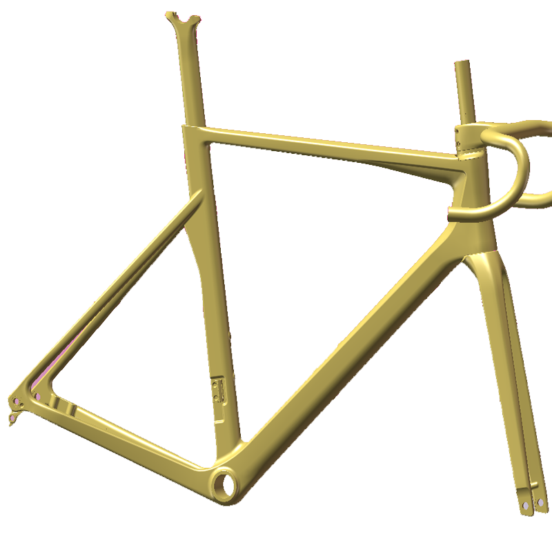 2023 New Design Aero Road Bike Frameset FT166