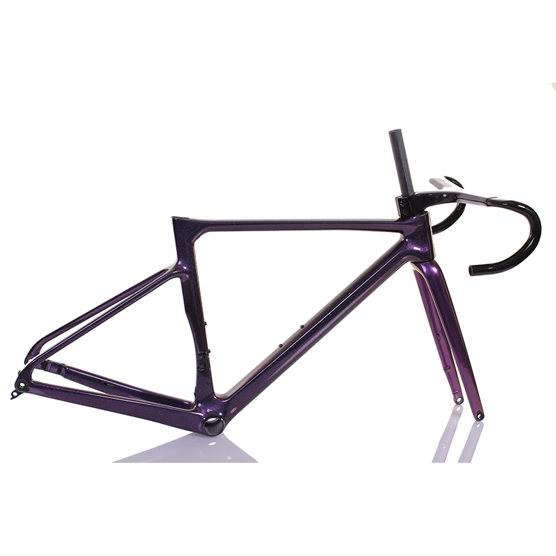 Carbon Flat Mount Disc Brake Aero Frameset  FT196