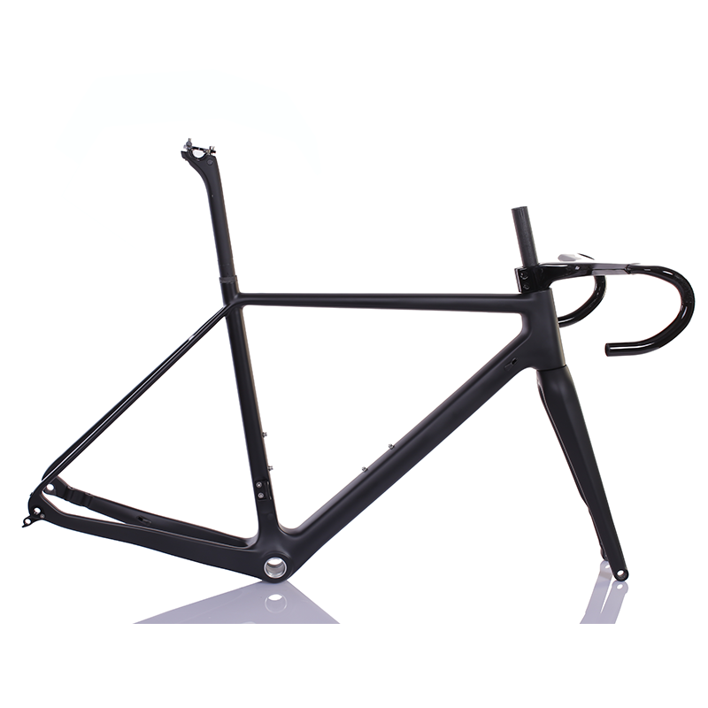 Carbon Flat Mount Cyclocross Bike Frameset FT046