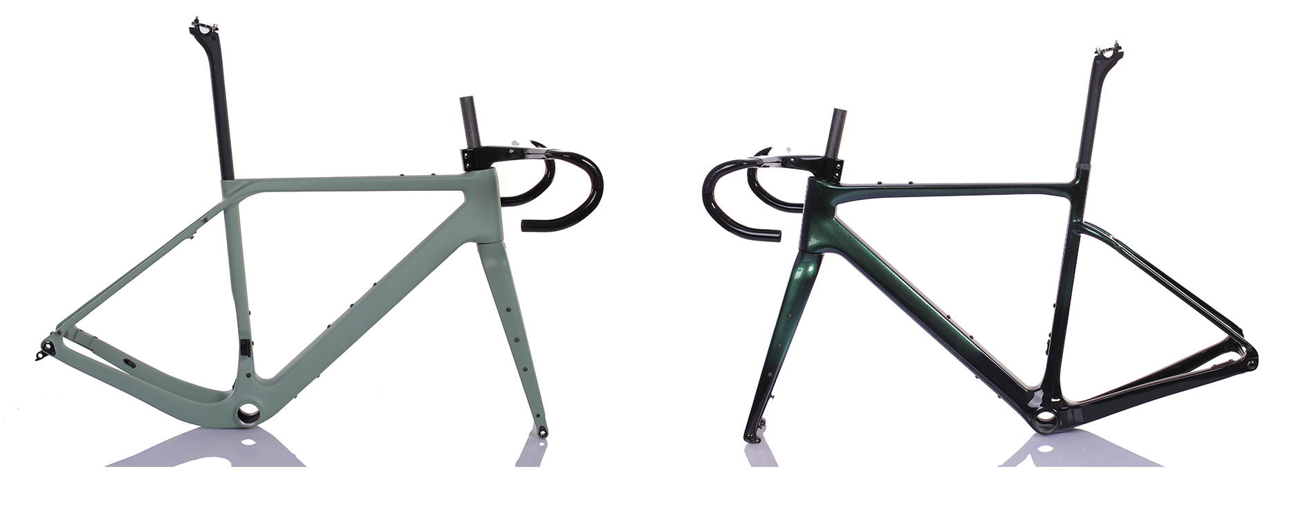 Gravel and plus bike frame